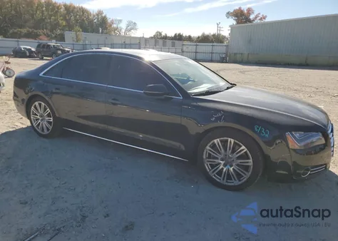 2013 Audi A8 L Quattro from USA, damaged, VIN WAUR2AFD0DN010633